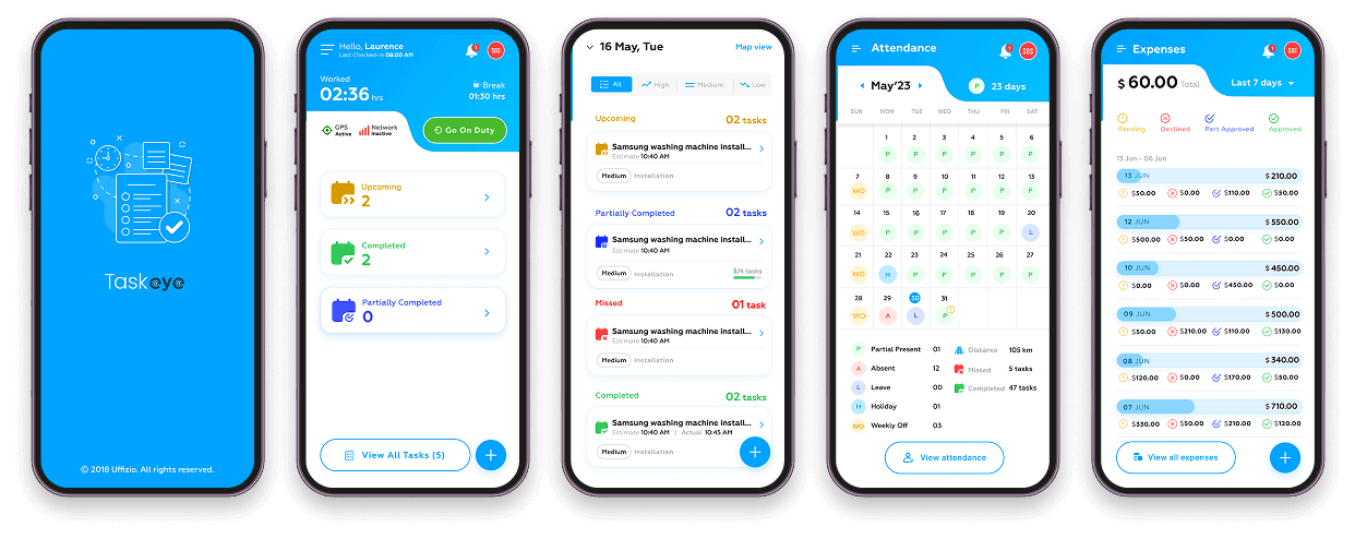 TaskEye Field Employee Monitoring